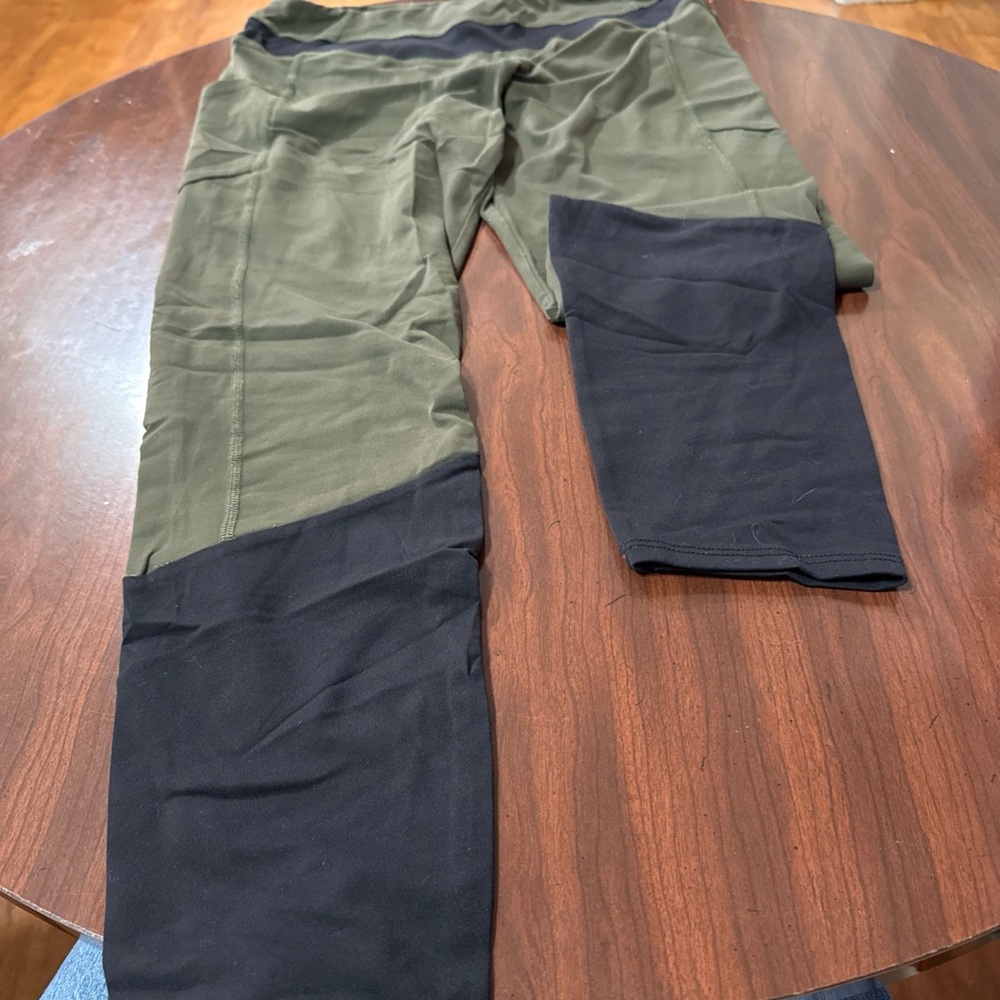 Sierra Olive and Black Pants